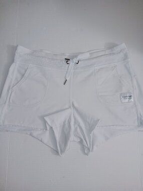 CALVIN KLEIN PERFORMANCE WOMEN'S DRAWSTRING SWEATSHORTS